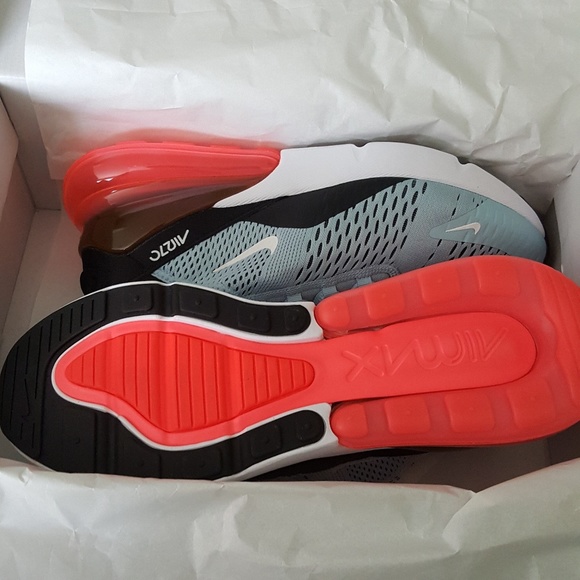 Nike Air Max 270 Ocean Bliss NWT W12 M10.5 - Picture 2 of 4
